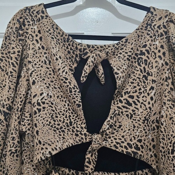 Anthropologie Maeve Knit Cut-Out‎ Mini Dress Size 20W - Picture 10 of 16